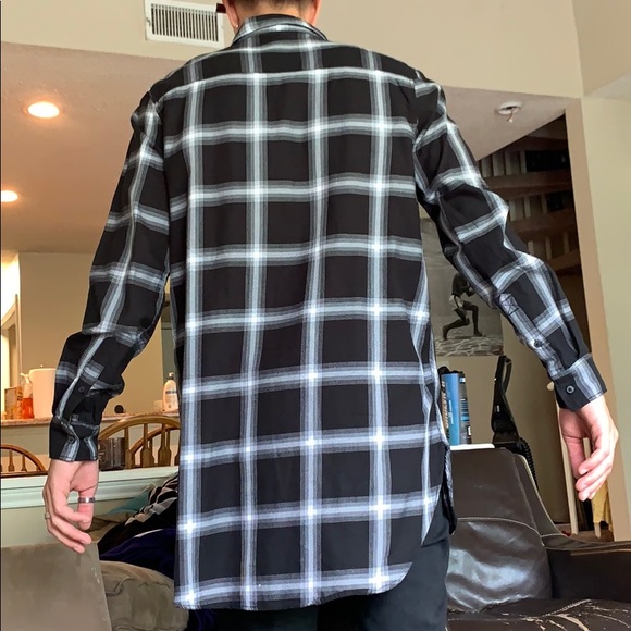 Long Sleeve Button down Skate Shirt - Picture 4 of 5